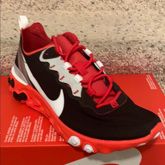 Nike react element 55 running shoes womens 10 new - Picture 3 of 8